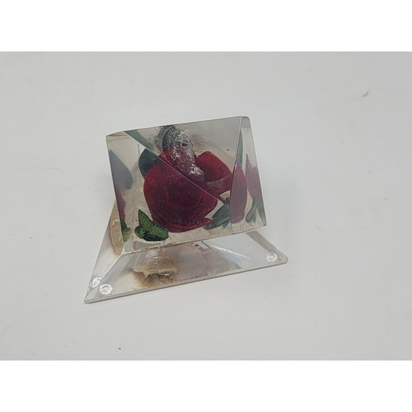Vintage Official Holy Name‎ Manuel Missal And Bircraft Lucite Acrylic Rose - Picture 14 of 16